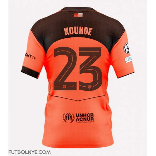 Camiseta Barcelona Jules Kounde #23 Tercera Equipación 2025-26 manga corta